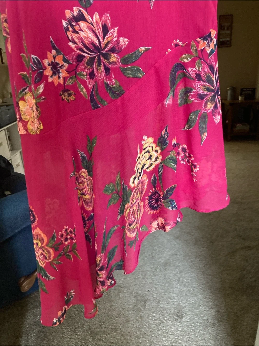 Xhilaration Pink Floral Dress